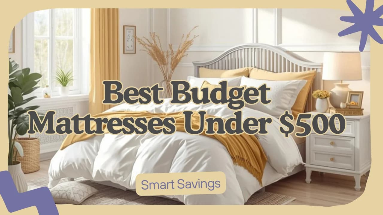 Best Budget Mattresses Under $500 on Amazon in 2026