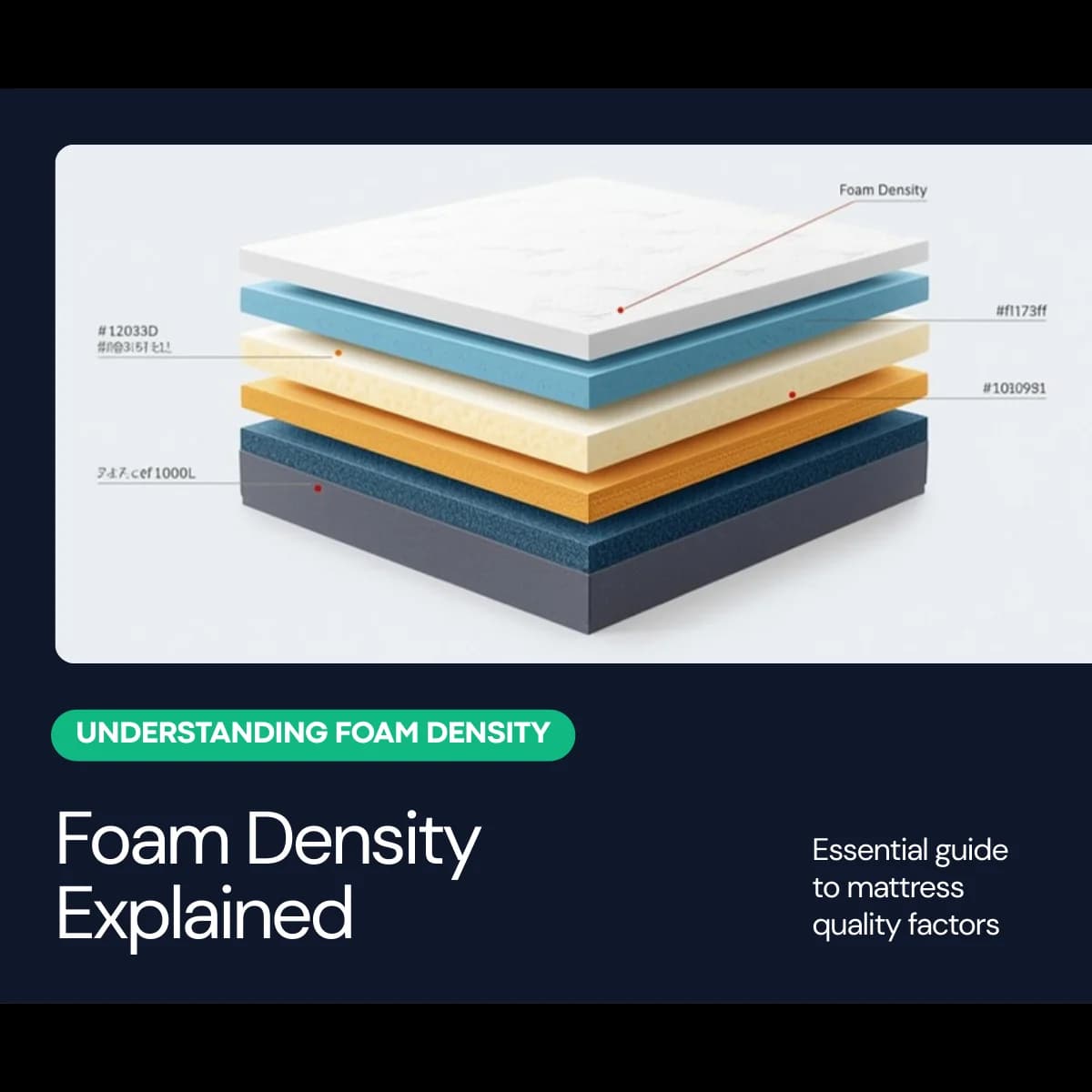 Foam Density Explained: What You Need to Know Before Buying