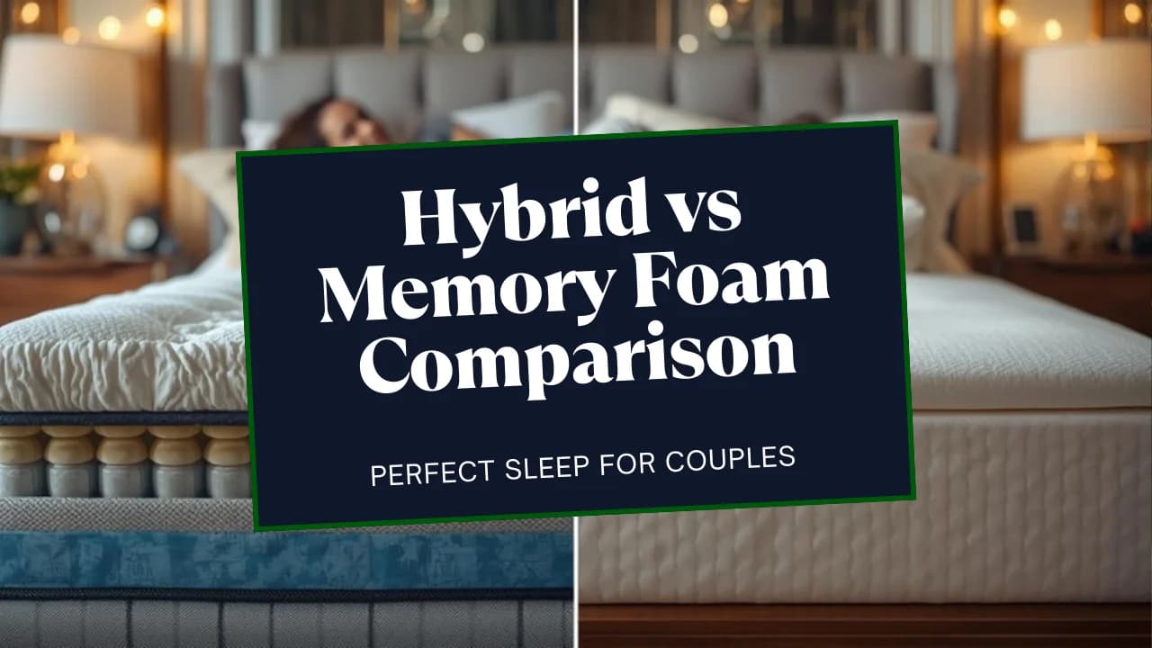 Hybrid vs. Memory Foam Mattresses for Couples in 2026