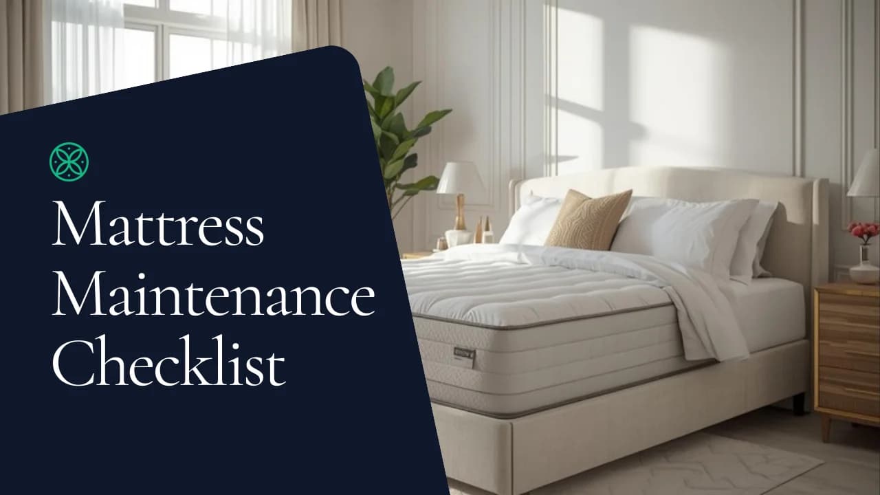 Mattress Maintenance Checklist: Keep Your Amazon Purchase Fresh for Years