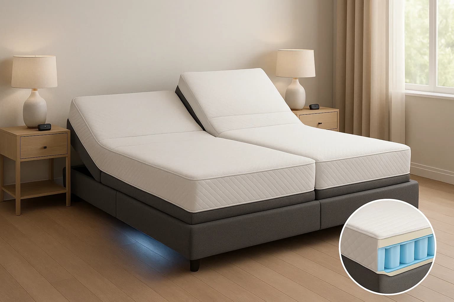 CustomAir Adjustable Bed