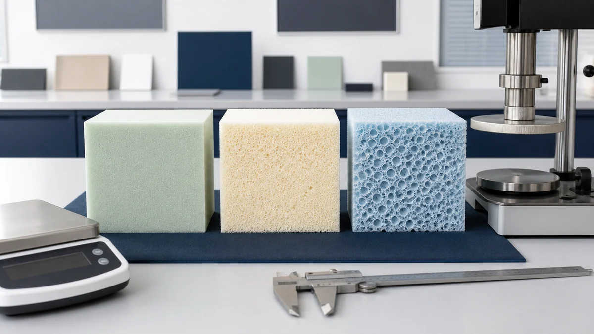 Mattress Foam Density Chart: Density vs. Firmness Explained